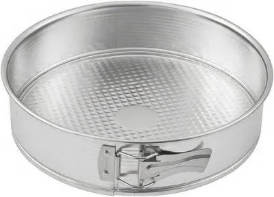 Produktbild von Famanu Springform Ø 28 cm - runde Backform mit flachem Boden aus langlebigem Stahl