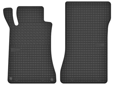 Immagine prodotto di Tappetini anteriori in gomma neri per Mercedes CLK W209 2001-2009