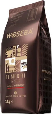 Obrázok produktu pre Kawa Woseba celé zrná TI MERITI 1 kg