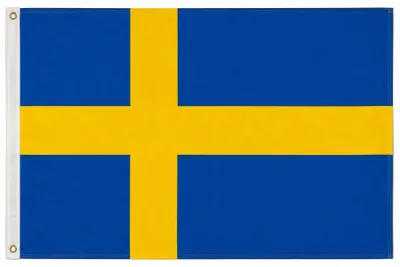 Produktbild von Flagge Schweden 90 x 150 cm - Fahne- reißfest - rissfest - Hissfahne- Hissflagge - Sturmflagge -zum hissen - - keine billige Chinaqualität