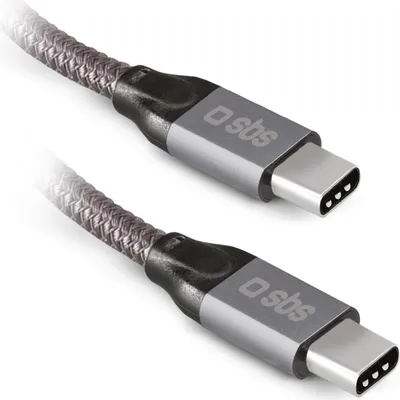 Produktbild von SBS USB-C zu USB-C Kabel 1m 100W weiß