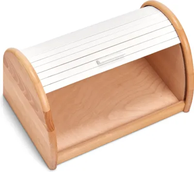 Immagine prodotto di Scatola per il pane Zeller, legno di faggio, 39x25x21 cm, marrone/bianco