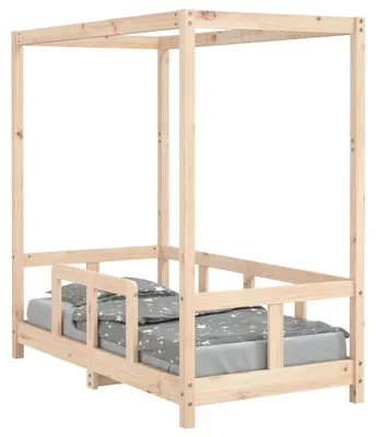 Obrázok produktu pre vidaXL Detská postieľka 70x140 cm z masívneho borovicového dreva