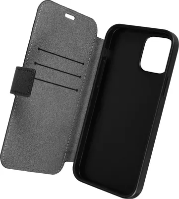 Produktbild von Karl Lagerfeld Klflbkp12Ssakickcbk Iphone 12 Mini 5,4"" Czarny/Schwarzes Buch Saffiano Karl & Choupette