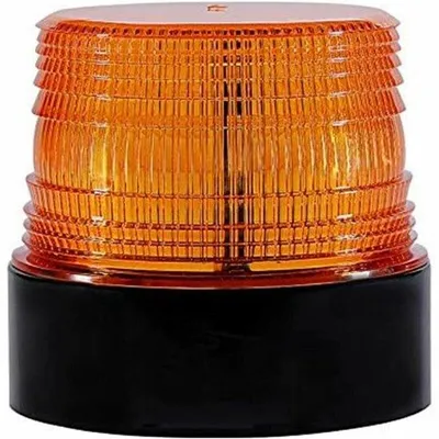 Image de Feu clignotant magnétique orange à LED 12 V pour automobilistes