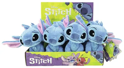 Produktbild von Disney Lilo&Stitch Maskottchen Stitch Plüsch blau außerirdisch 20cm