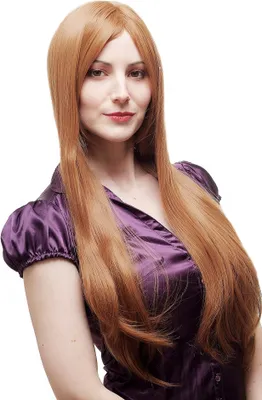 Produktbild von WIG ME UP Perücke Rotblond Glatt lang Mittelscheitel 3442-J22
