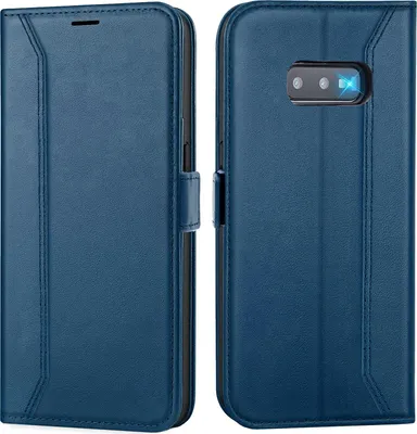 Immagine prodotto di Custodia per cellulare per Samsung Galaxy S10e cover flip case pieghevole custodia protettiva, blu