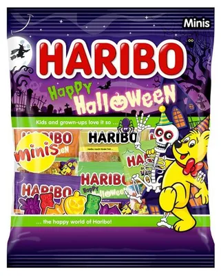 Produktbild von Haribo Happy Halloween Minis 250g
