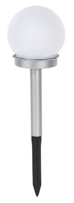 Image de Lampe solaire KOULE 10cm h.34cm, 1LED BLANCHE/STREE PH