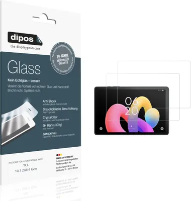 Obrázok produktu pre 2x dipos GlassCC TCL 10.1 Zoll 4 Gen