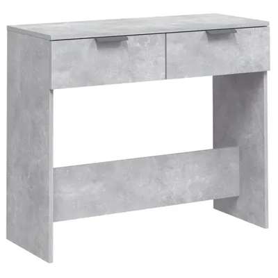 Obrázek produktu pro vidaXL Konzolový stolek Concrete Grey 90x36x75 cm Dřevěný materiál
