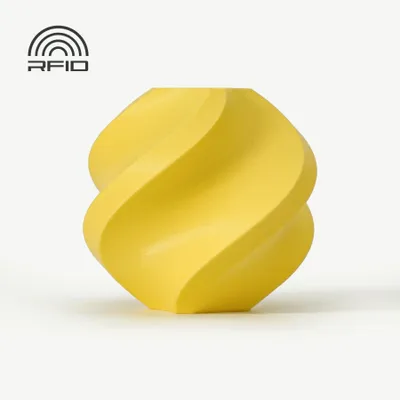 Image de Recharge de fil PLA Bambu Lab Jaune citron mat (11400) 1,75 mm 1 kg