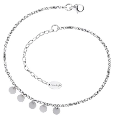 Produktbild von Engelsrufer ERFS-LILLUNA Fusskettchen Damen Luna Edelstahl