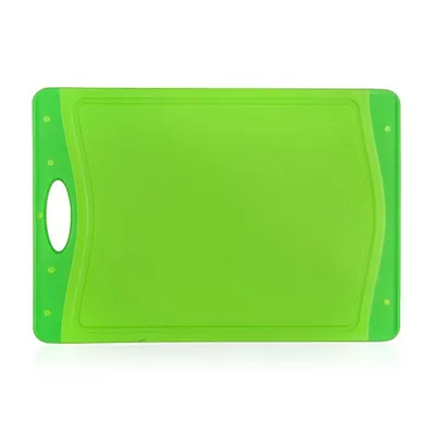 Obrázok produktu pre BANQUET Doštička krájacia plastová DUO green 37 x 25,5 cm