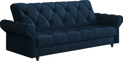 Produktbild von MIRJAN24 Schlafsofa Bona, Sofa mit Bettkasten und Schlaffunktion, Holzfüße in der Farbe Schwarz, 240x90x90 cm (Farbe: Kronos 09)