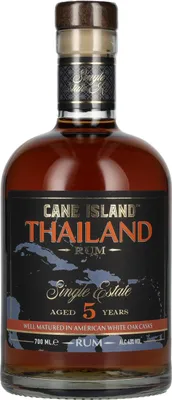 Produktbild von Cane Island THAILAND 5 Years Old Single Estate Rum 43% Vol. 0,7l