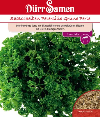 Produktbild von Petersilie Grüne Perle | Saatscheiben von Dürr Samen