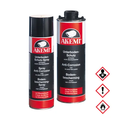Produktbild von Akemi Unterbodenschutz schwarz Basis Bitumen Kfz Unterböden 500ml