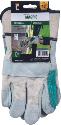 Obrázek produktu pro Rukavice MAGPIE 10/XL, kombinované, hovězina, s blistrem
