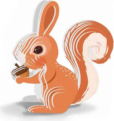 Produktbild von JOKOMISIADA 3D Puzzle Eichhö rnchen 35 dks