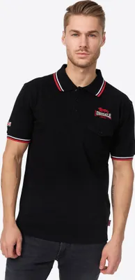 Zdjęcie produktu dla Męska koszulka polo slim fit LYNTON Black XL Lonsdale