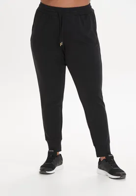 Image de Pantalon de sport Q by Endurance Reilily avec taille élastiquée confortable 1001 Noir 44