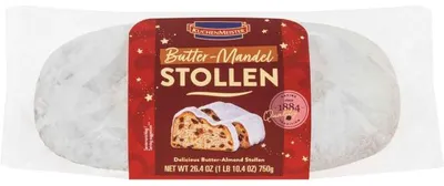 Produktbild von KuchenMeister Stollen Butter-Mandel 750g