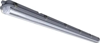 Produktbild von Nordlux - LED-Leuchtstoffröhre Works IP65 - Grau - 155.3x10.2x7.3 cm