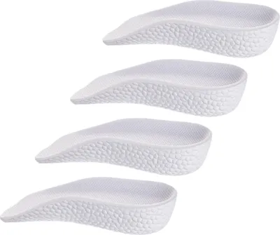 Produktbild von 2 Paar Booster-Einlegesohlen, orthopädische Höheneinlegesohlen, Fußgewölbeunterstützung, Erhöhung der Einlegesohlen für Damen und Herren