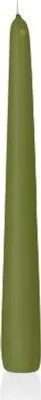 Produktbild von Spitzkerzen Olive 250 x 25 mm, Inhalt 12 Stück