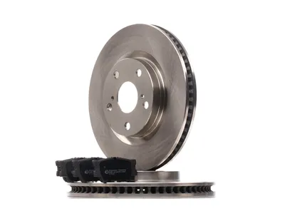 Produktbild von 2X Bremsscheiben + Bremsbeläge