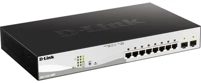 Produktbild von D-Link DGS-1210-10MP 10-Port PoE+ Layer2 Smart Managed Gigabit Switch