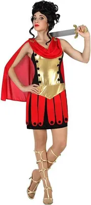 Produktbild von Atosa Soldat Gladiator Kostüm Orange M-L Orange M-L