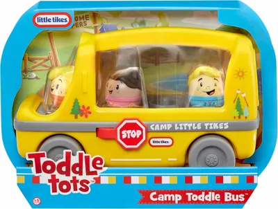 Obrázek produktu pro Autobus pro malé děti Toddle Tots od Little Tikes, žlutý, včetně figurek