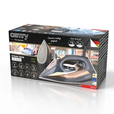 Obrázek produktu pro Camry CR 5036 3400W black-copper steam iron