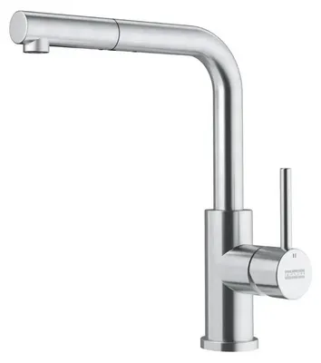 Produktbild von Franke Smart Glenda Einhebel-Küchenarmatur mit Ausziehbrause Edelstahl 115.0747.474