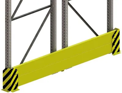 Produktbild von Meta Rammschutzwand für Einfachregal 1100