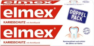 Produktbild von Elmex Zahnpasta Doppelpack 2X75 ml