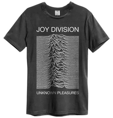 Produktbild von Amplified T-Shirt Herren Amplified Collection - Unknown Pleasures charcoal XL