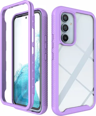 Obrázek produktu pro Galaxy A54 5G Case, Hybridní průhledné zadní TPU nárazuvzdorné ochranné pouzdro pro Samsung Galaxy A54 5G Purple