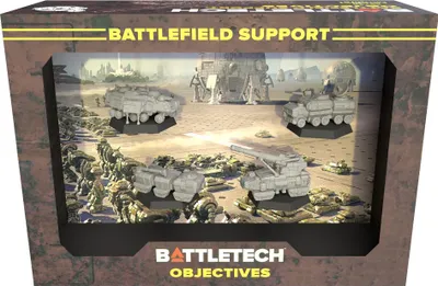 Zdjęcie produktu dla BattleTech Battlefield Support Objectives - Miniaturen-Spiel -Zubehör - ENG Edition