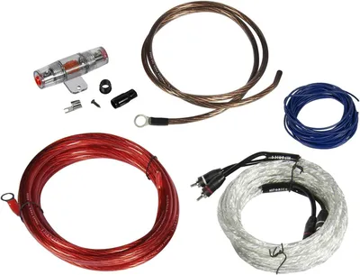Verstärker-Anschluss-Set 10 mm², 5 m Kabel, 50 A Sicherung