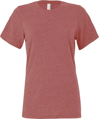 Produktbild von Bella 6400 | WomenŽs Relaxed Jersey Short Sleeve Tee - Farbe: Heather Mauve - Größe: S