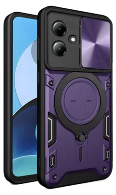 Produktbild von Techsuit CamGuard Pro Back Cover Hülle für Motorola Moto G14 - Lila