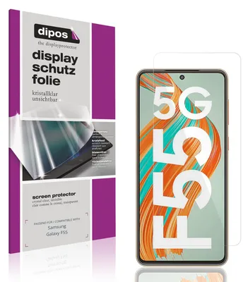 Produktbild von 4x Schutzfolie für Samsung Galaxy F55 klar Displayschutzfolie Folie Display Schutz dipos