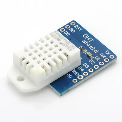 Produktbild von DHT22 Temperatur- / Luftfeuchtesensor Shield für D1 Mini