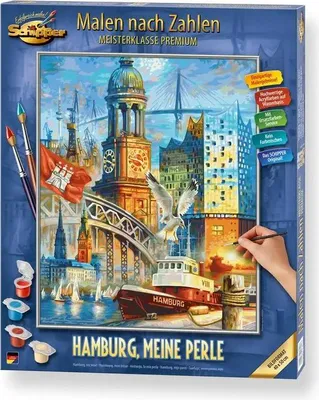 Obrázek produktu pro MNZ - Hamburk 40x50 Malování podle čísel