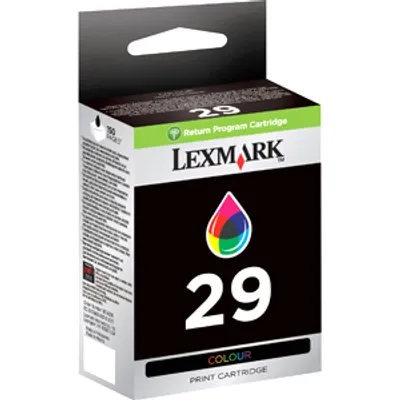 Produktbild von Lexmark No.29 Color Return Program Print Cartridge BLISTER, Original, Tintenstrahldrucker