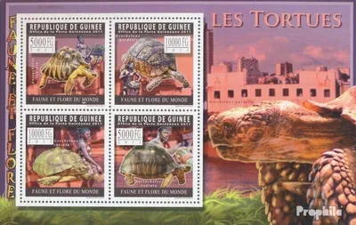 Produktbild von Briefmarken Guinea 2011 Mi 8304-8307 Kleinbogen (kompl. Ausgabe) postfrisch Schildkröten